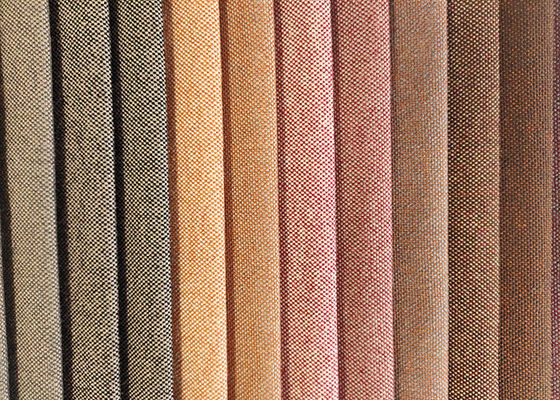 100% poliester pokrycie siedzenia samochodu sofa wielokolorowa tkanina lniana tkanina barwiona przędzą