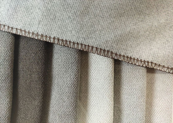 145 cm Gładka tkanina na sofę Zaciemniająca szara tkanina obiciowa z mikrofibry