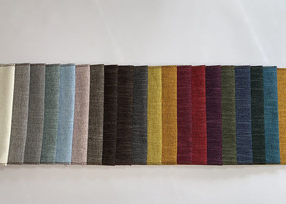 Szczotkowana tkanina lniana na sofę Faux Slub Effect Tekstylia domowe