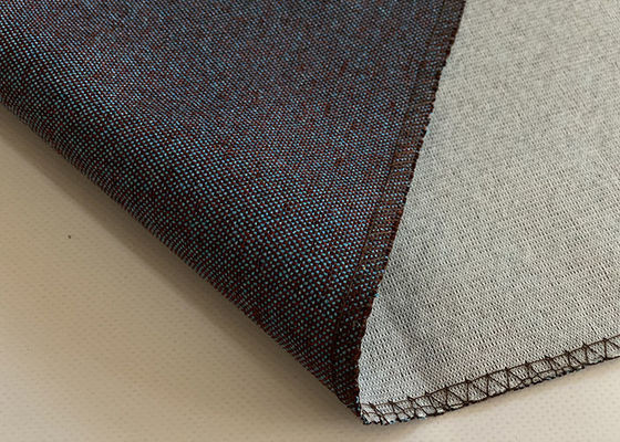 Niska cena 100% poliester imituje lnianą barwioną tkaninę na poduszkę na sofę