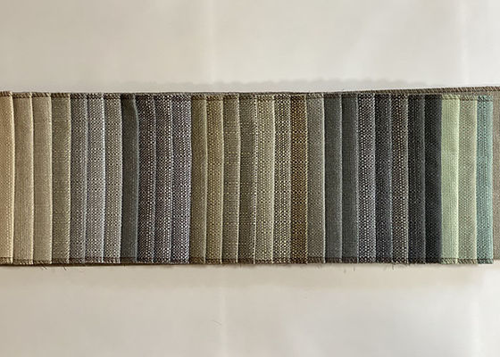 Najbardziej popularna luksusowa tkanina z tkaniny konopnej tapicerki poliestrowej lnianej tkaniny