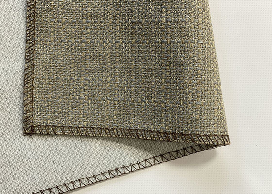 Najbardziej popularna luksusowa tkanina z tkaniny konopnej tapicerki poliestrowej lnianej tkaniny