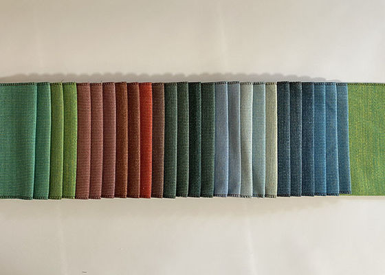250gsm Teksturowana tkanina obiciowa Chenille Przędza barwiona na sofę Tekstylna