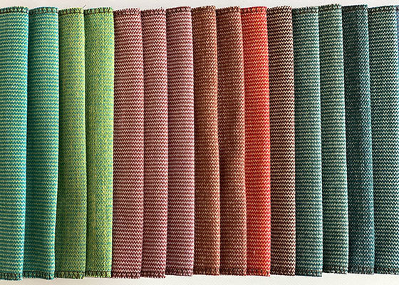 250gsm Teksturowana tkanina obiciowa Chenille Przędza barwiona na sofę Tekstylna