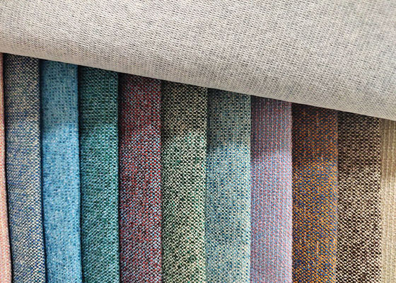 100% poliestrowa tkanina tapicerska z miękkiej przędzy barwionej na sofę