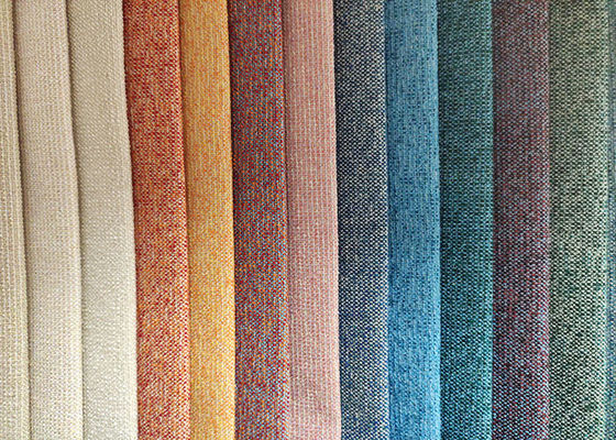 Zaciemniająca tkanina poliestrowa aksamitna tkanina obiciowa z przędzy barwionej