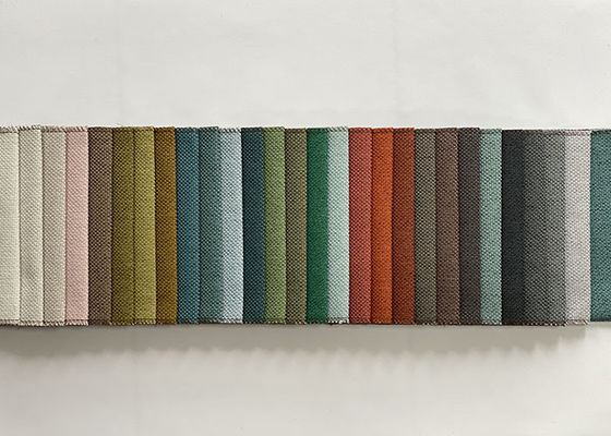 Tkanina tapicerska z barwionej przędzy
