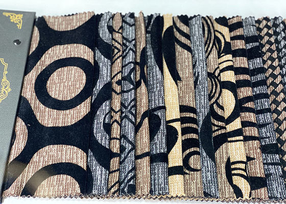 Tkana tkanina tapicerska z geometrycznym wzorem Wyposażenie domu