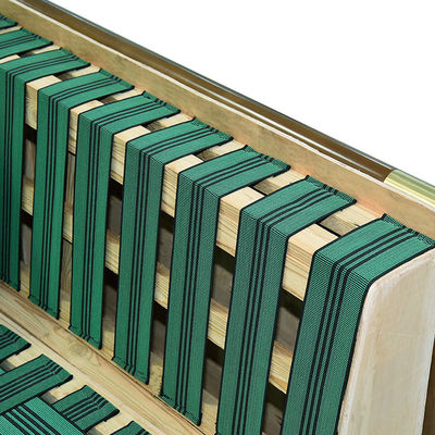 Zielona tapicerka Elastyczna taśma 2,5 mm Gumowe paski na krzesła