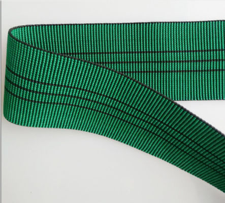 Zielona tapicerka elastyczna taśma PP 2-calowa taśma polipropylenowa