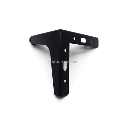 Czarne części zamienne do mebli 4,5-calowe regulowane metalowe nogi stołowe