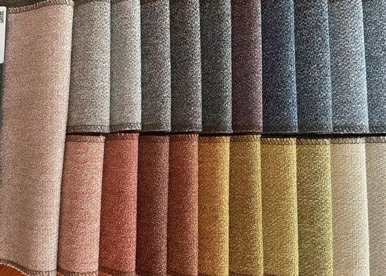 Yarn Dyed Chenille Sofa Fabric 100% Polyester For Furniture
