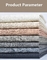Synthetic WaterProof Faux Linen Fabric For Sofa Car Cushion And Seat Cover